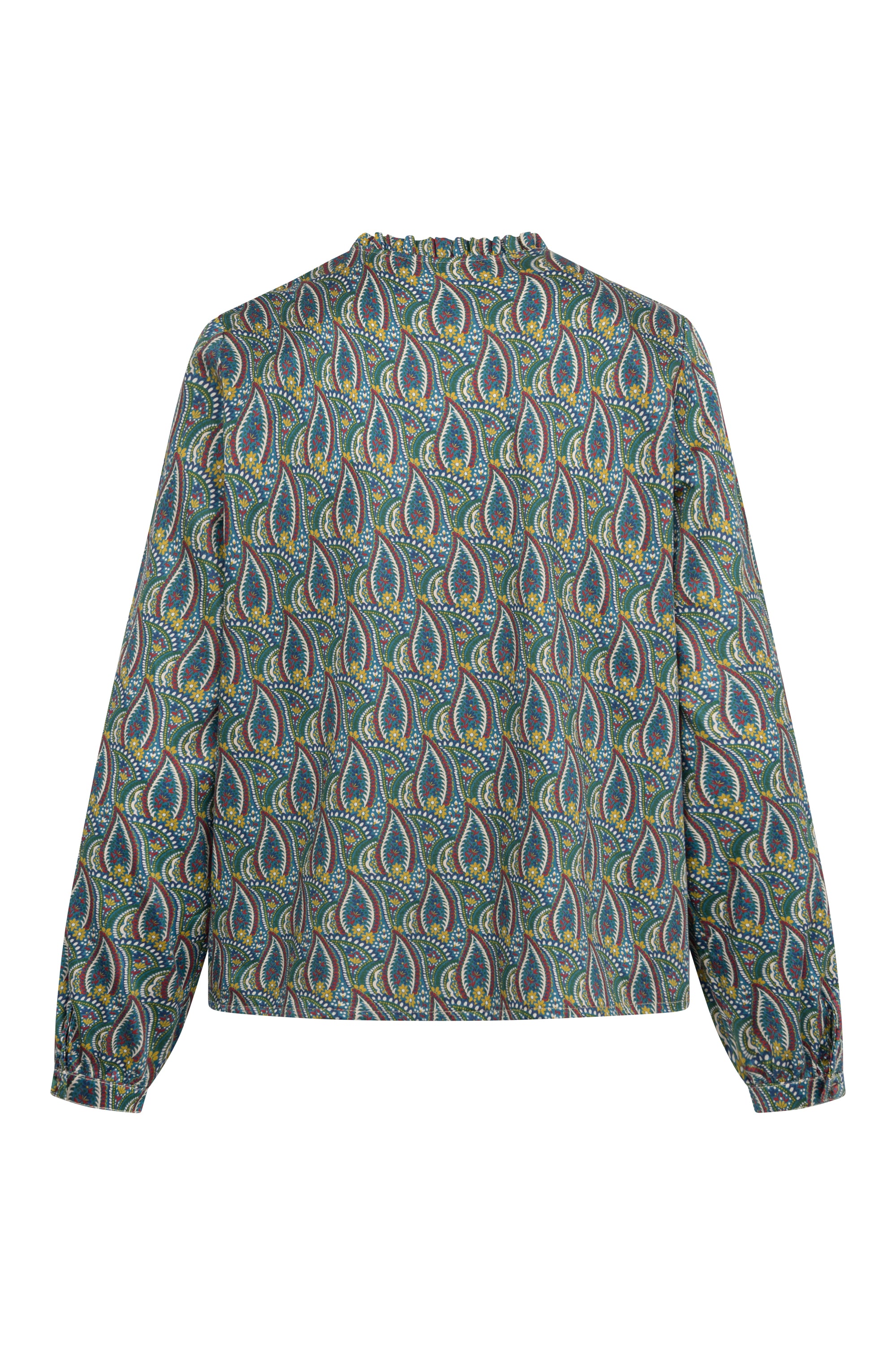 Damen Bluse Baylee Baumwolle Saphir