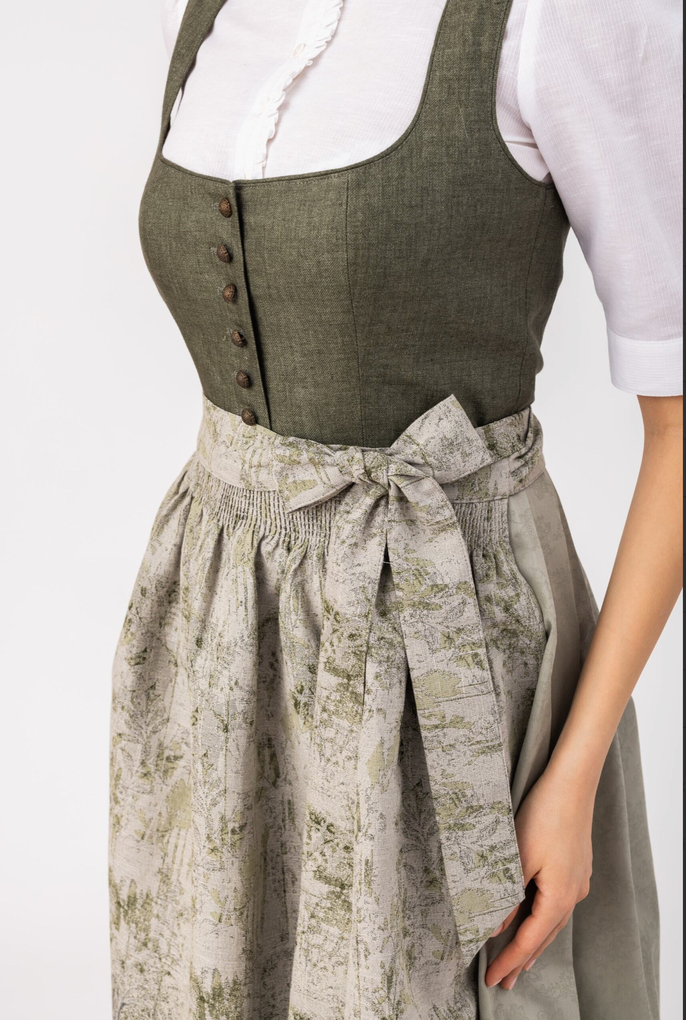 Damen Dirndlbluse Gebina