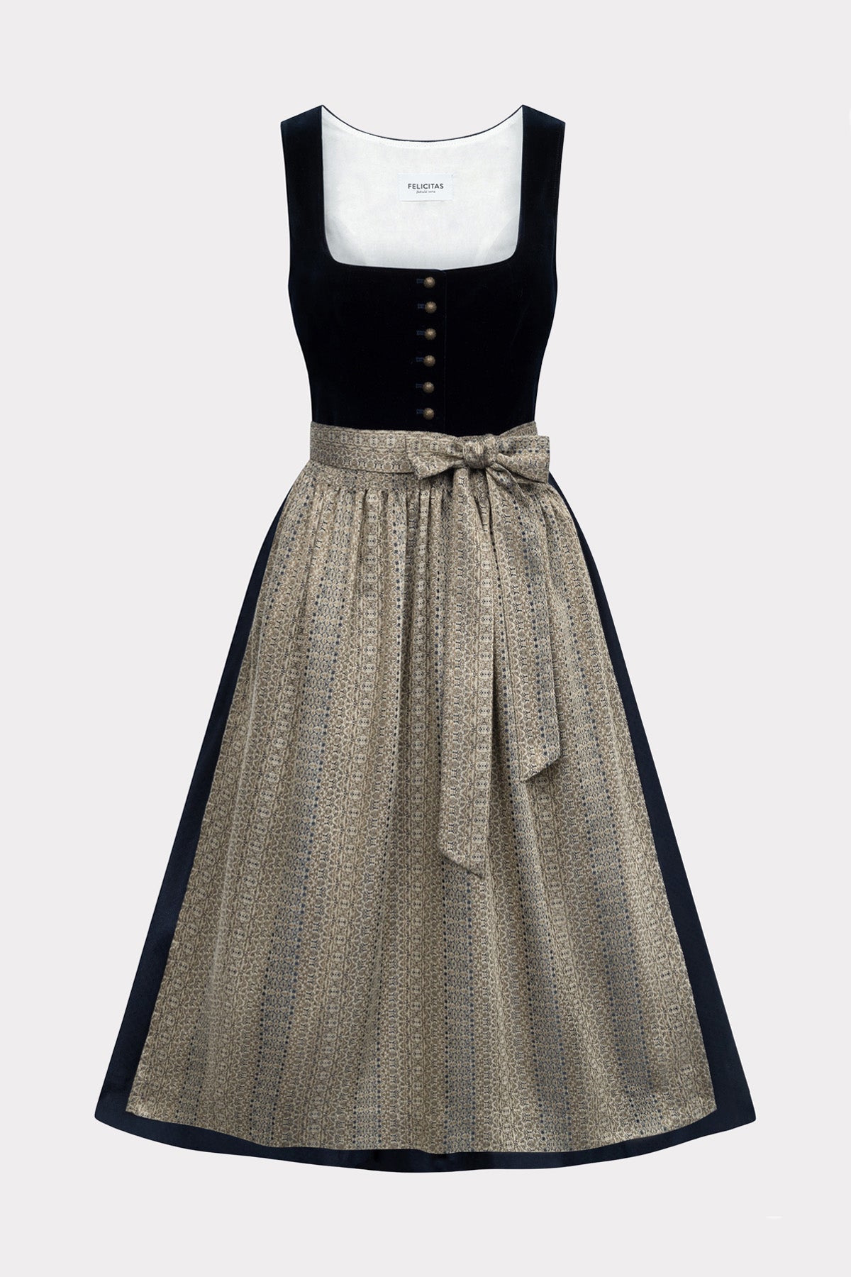 Damen Dirndl Dala aus Samt