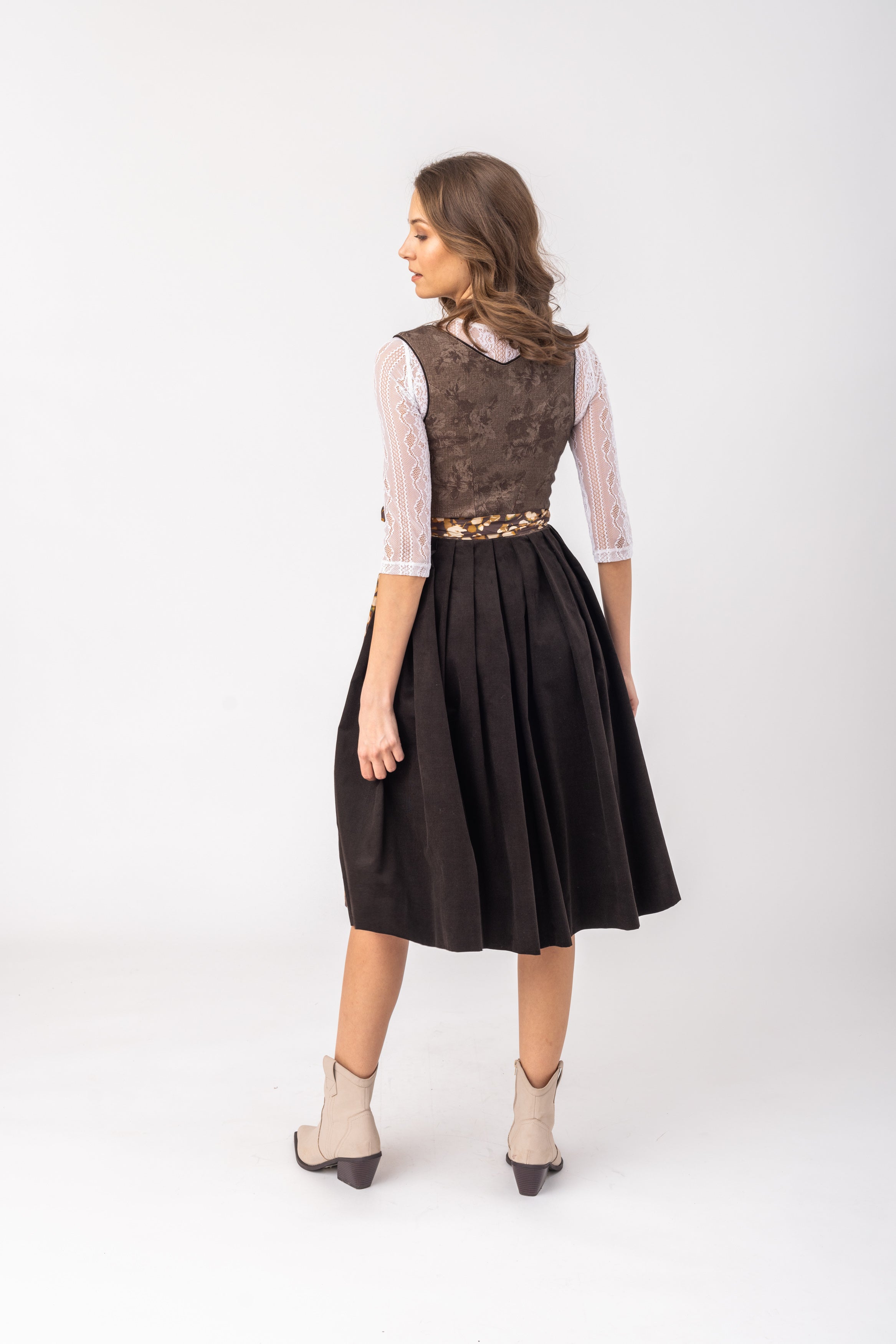 Damen Dirndl Deliah mit Print