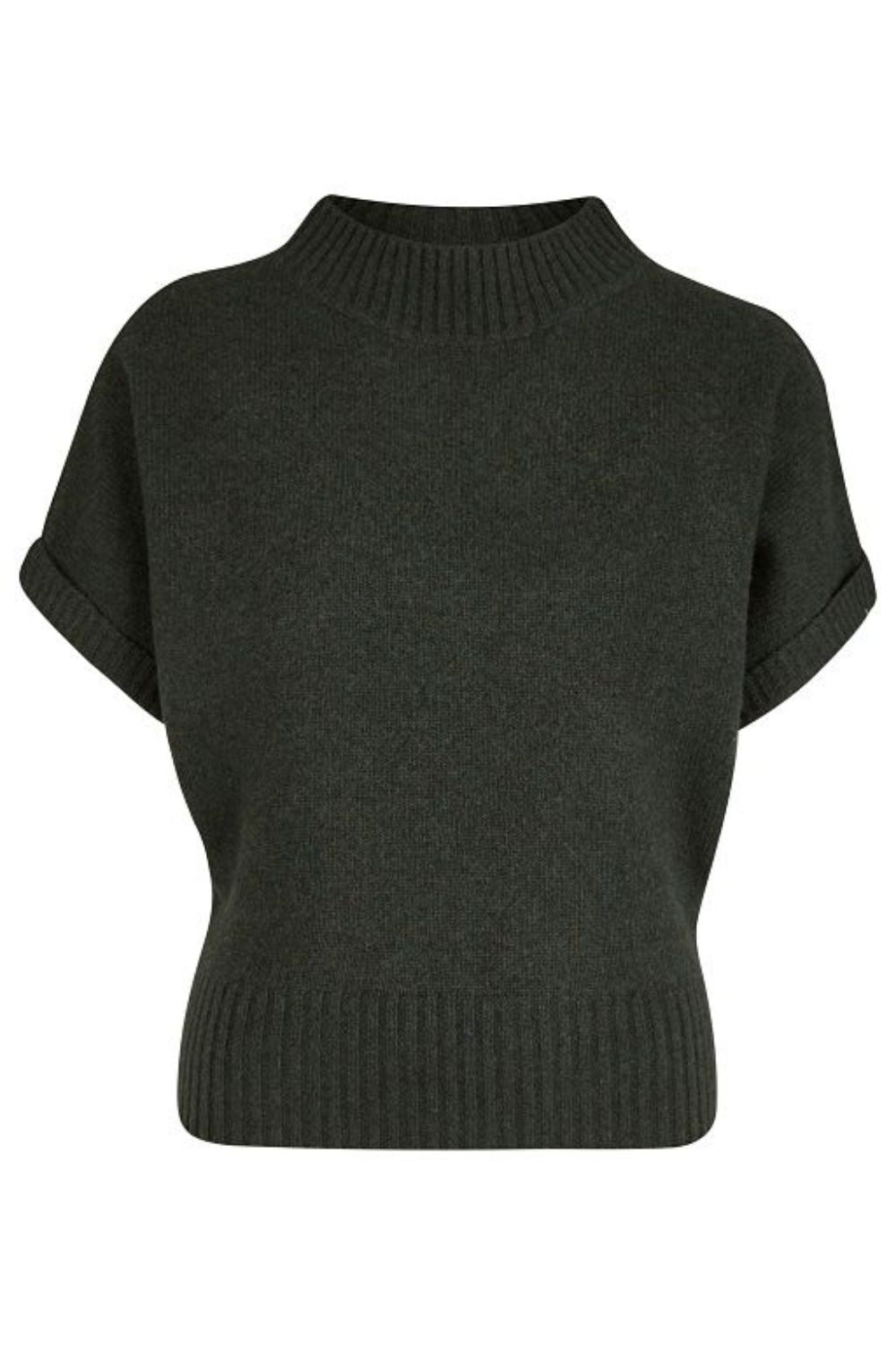 Damen Strickpullover Hoflarn