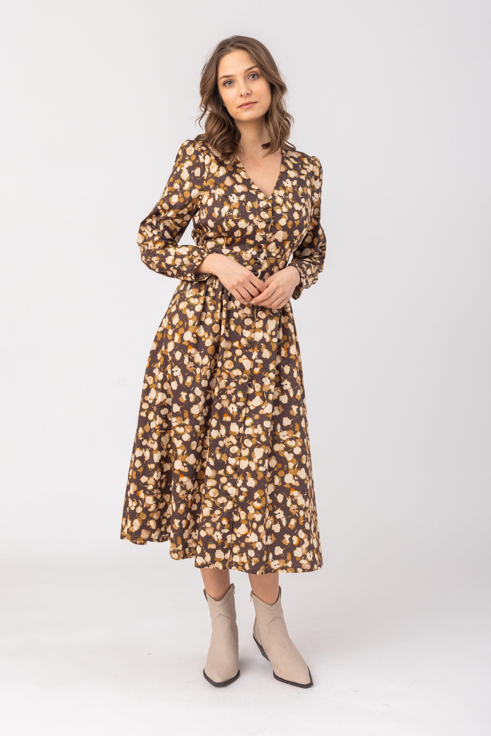 Damen Kleid Karlinda mit Print