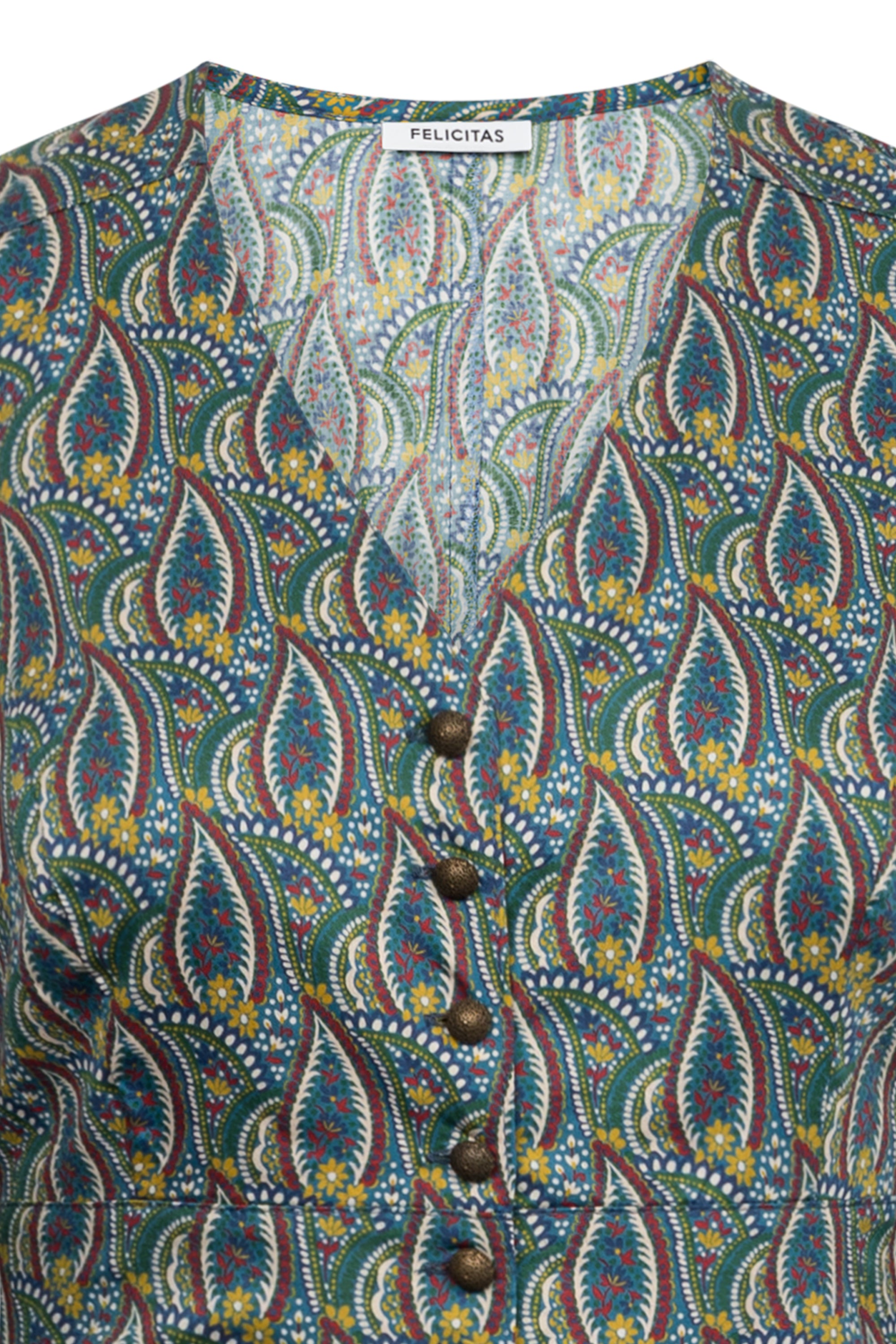 Damen Kleid Karlinda Baumwolle Saphir