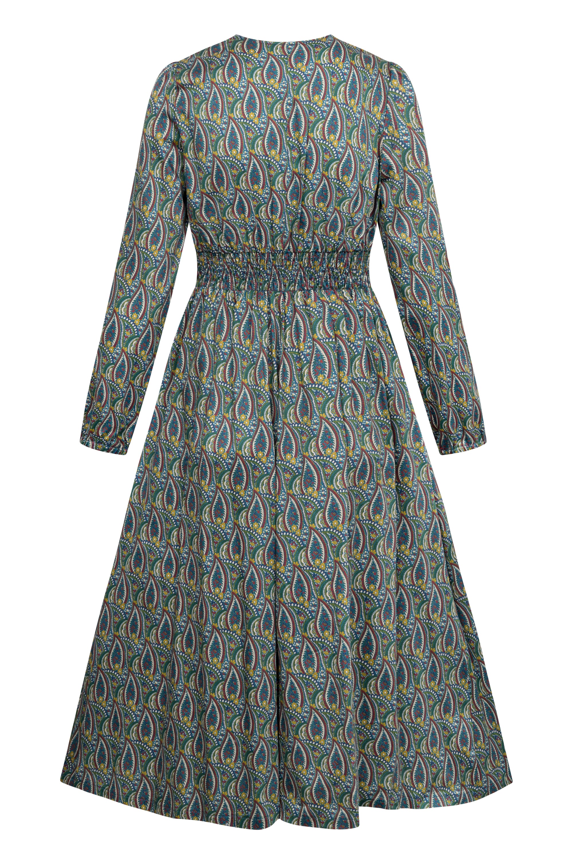 Damen Kleid Karlinda Baumwolle Saphir