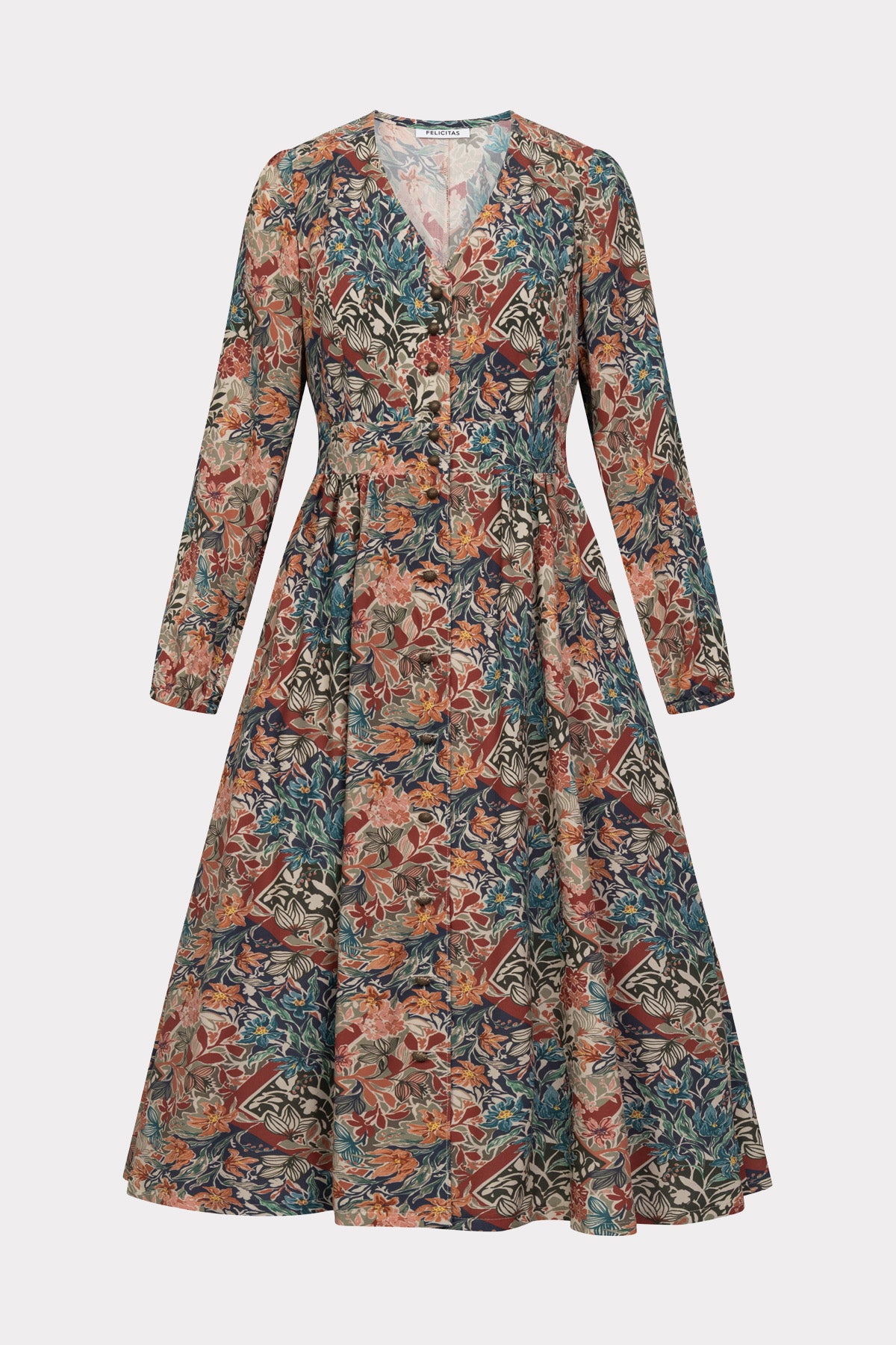 Damen Kleid Karlinda Viskose