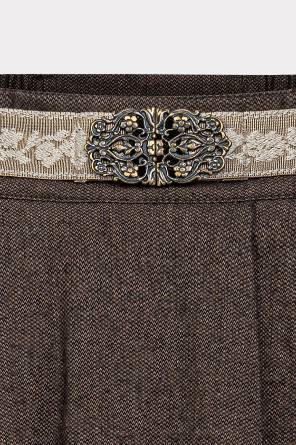 Women's Skirt Rosa Cotton Coffee