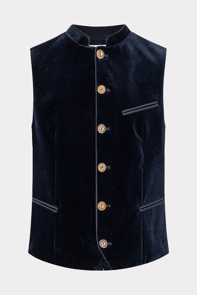 Herren Weste Wenzel Baumwollsamt