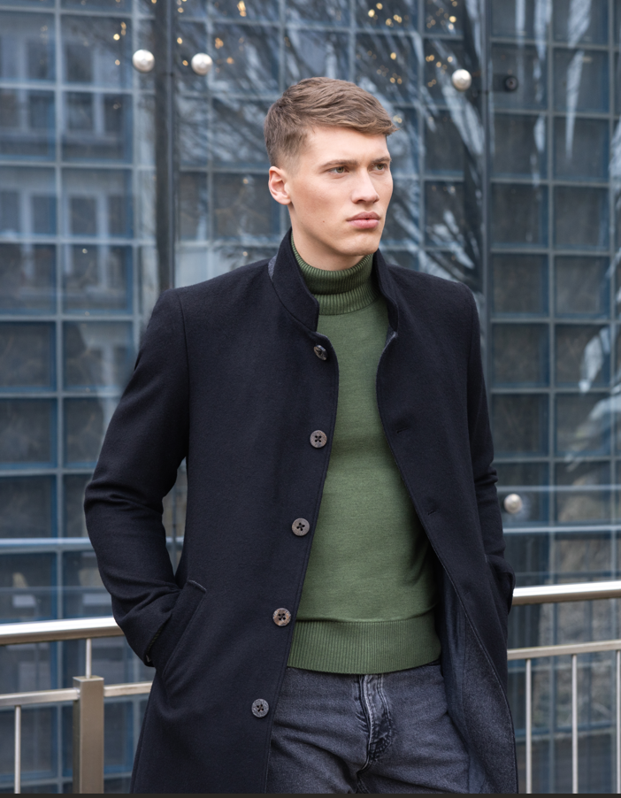 Herren Mantel Boston