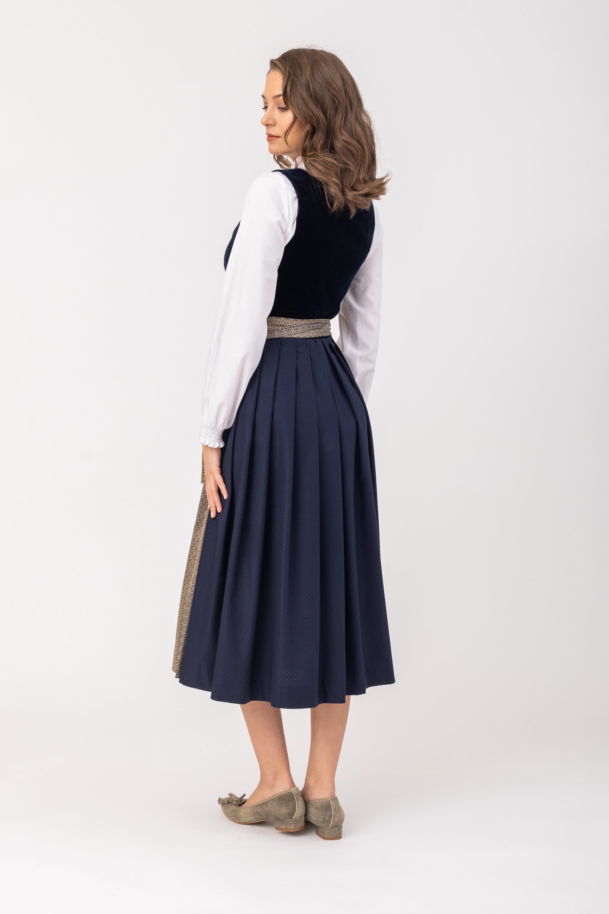 Damen Dirndl Dala aus Samt