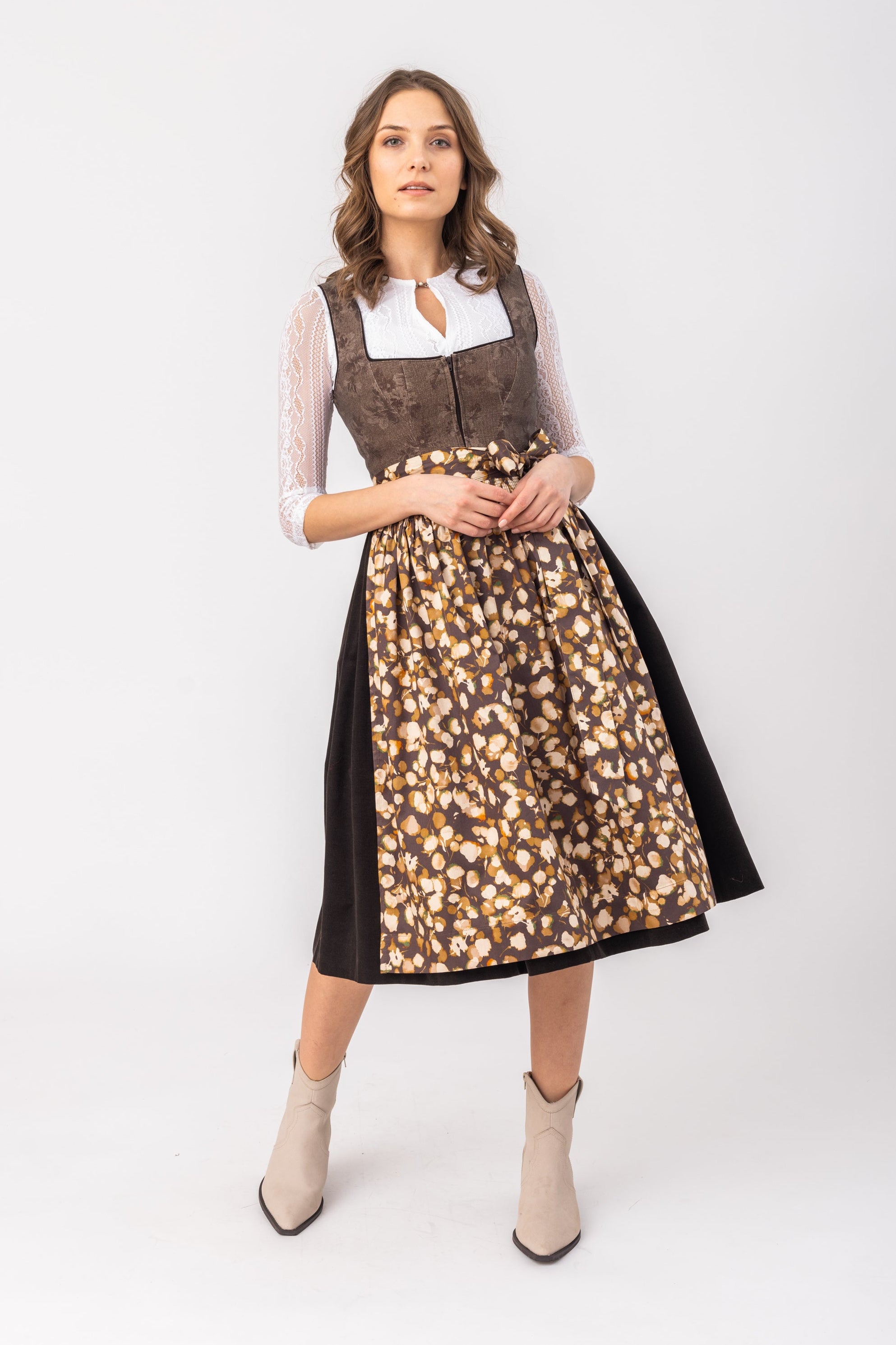 Damen Dirndl Deliah mit Print