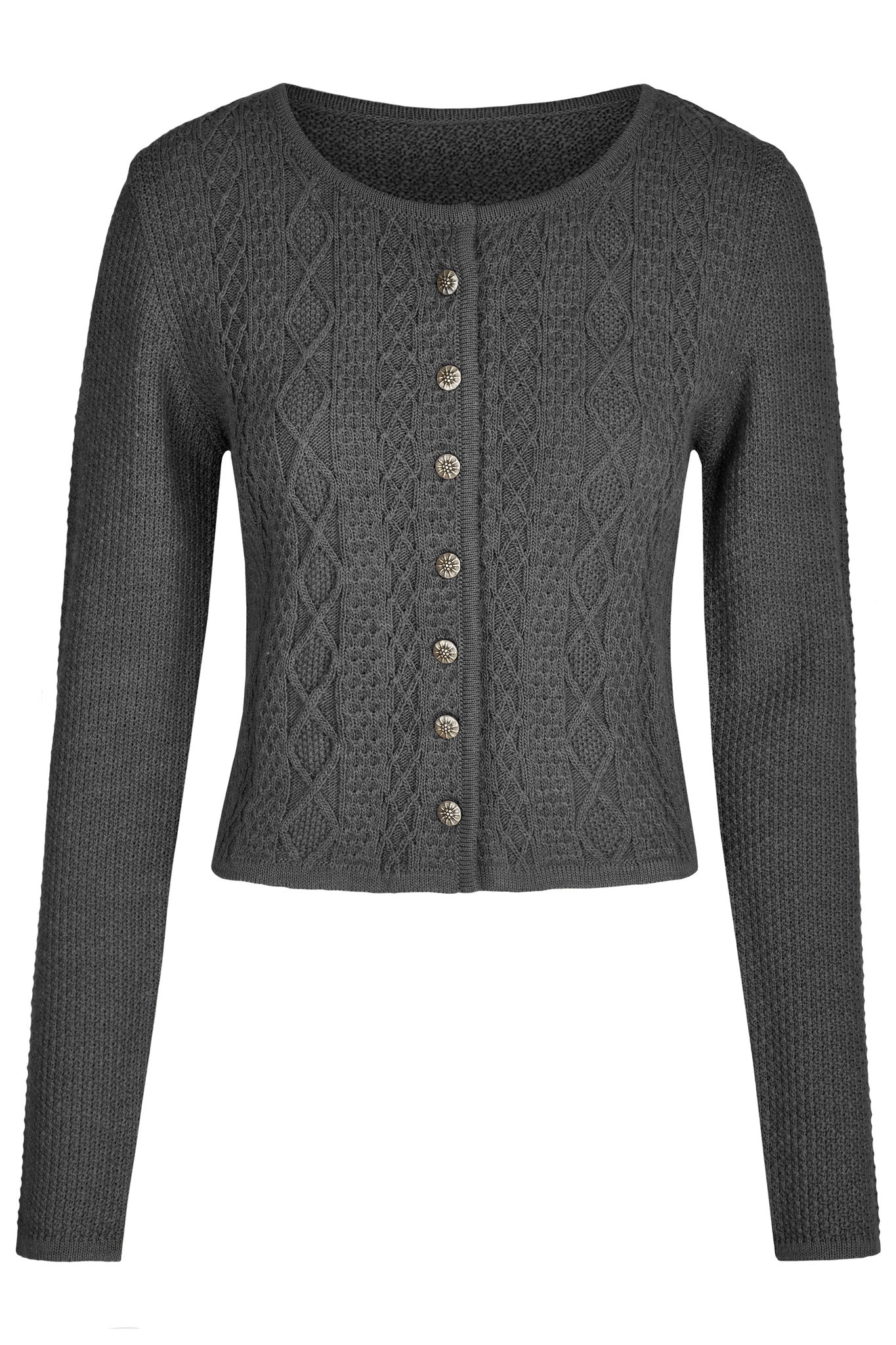 Damen Strickcardigan Gries