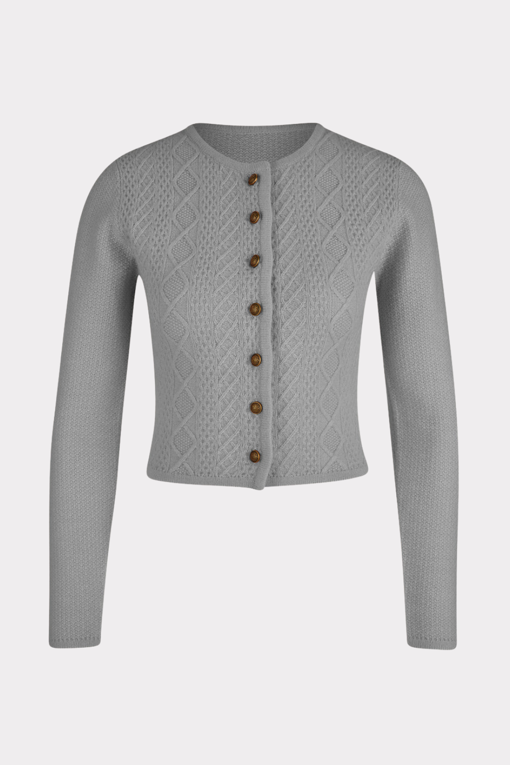 Damen Strickcardigan Gries
