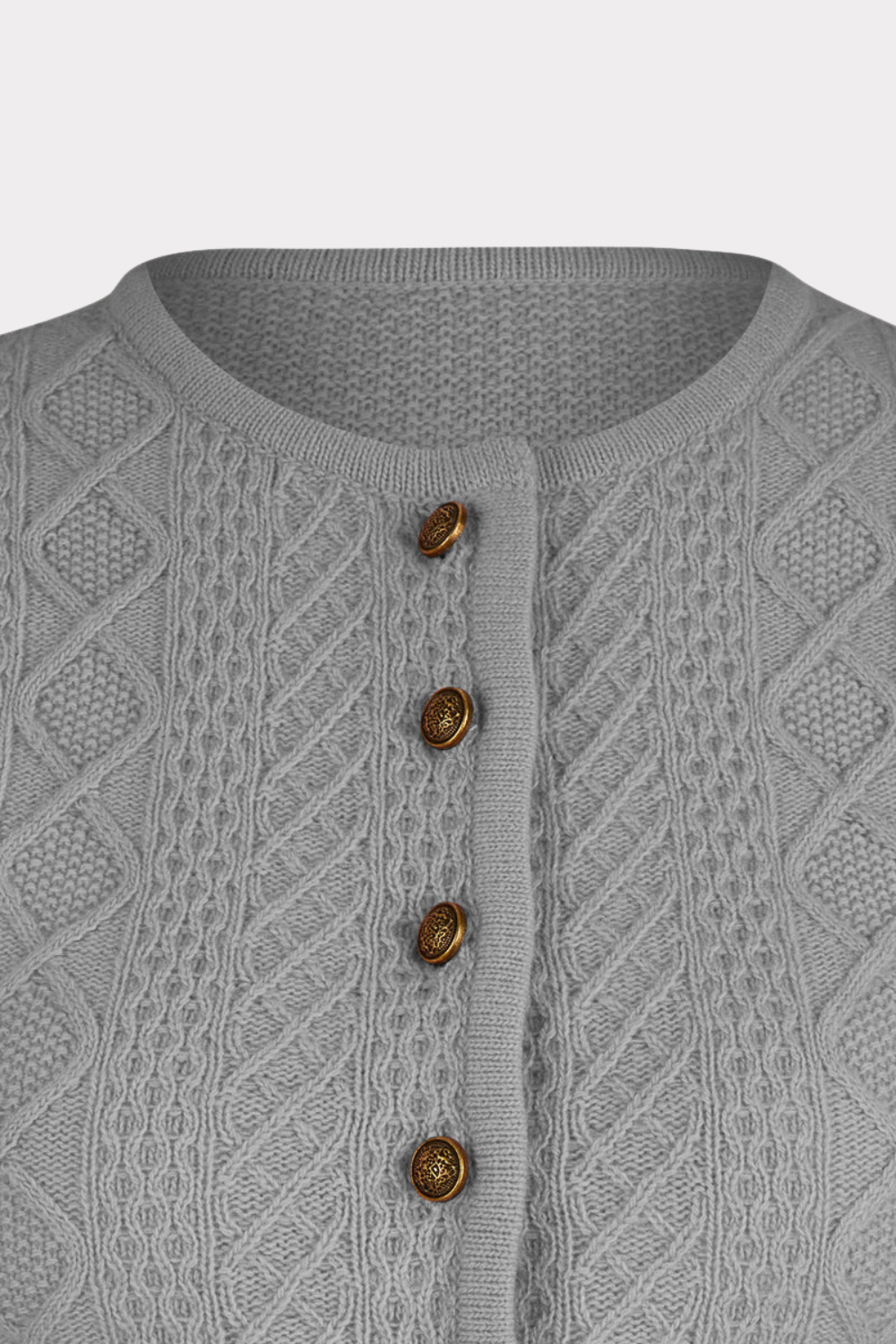 Damen Strickcardigan Gries