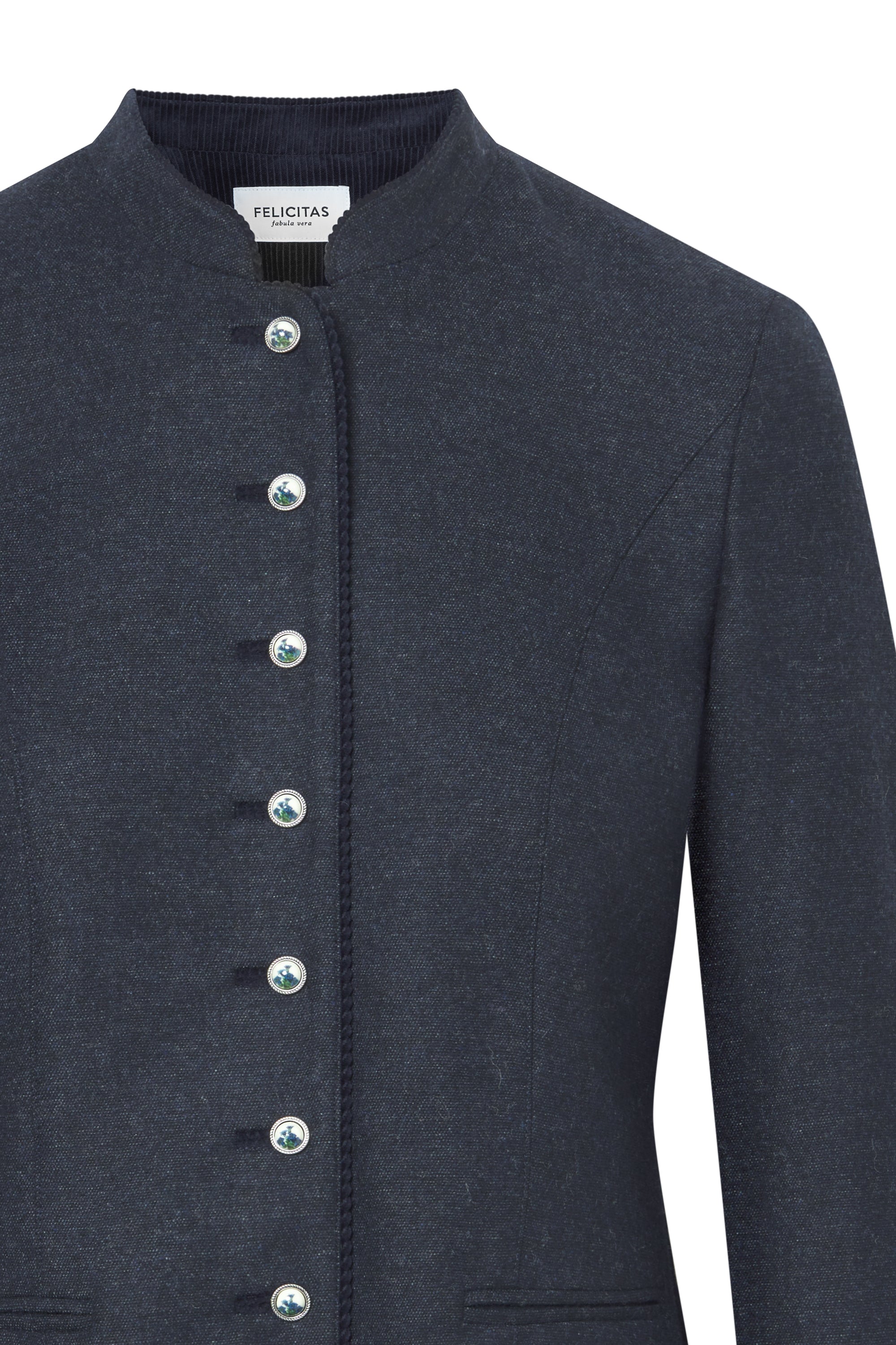 Text check Damen Jacke Joane