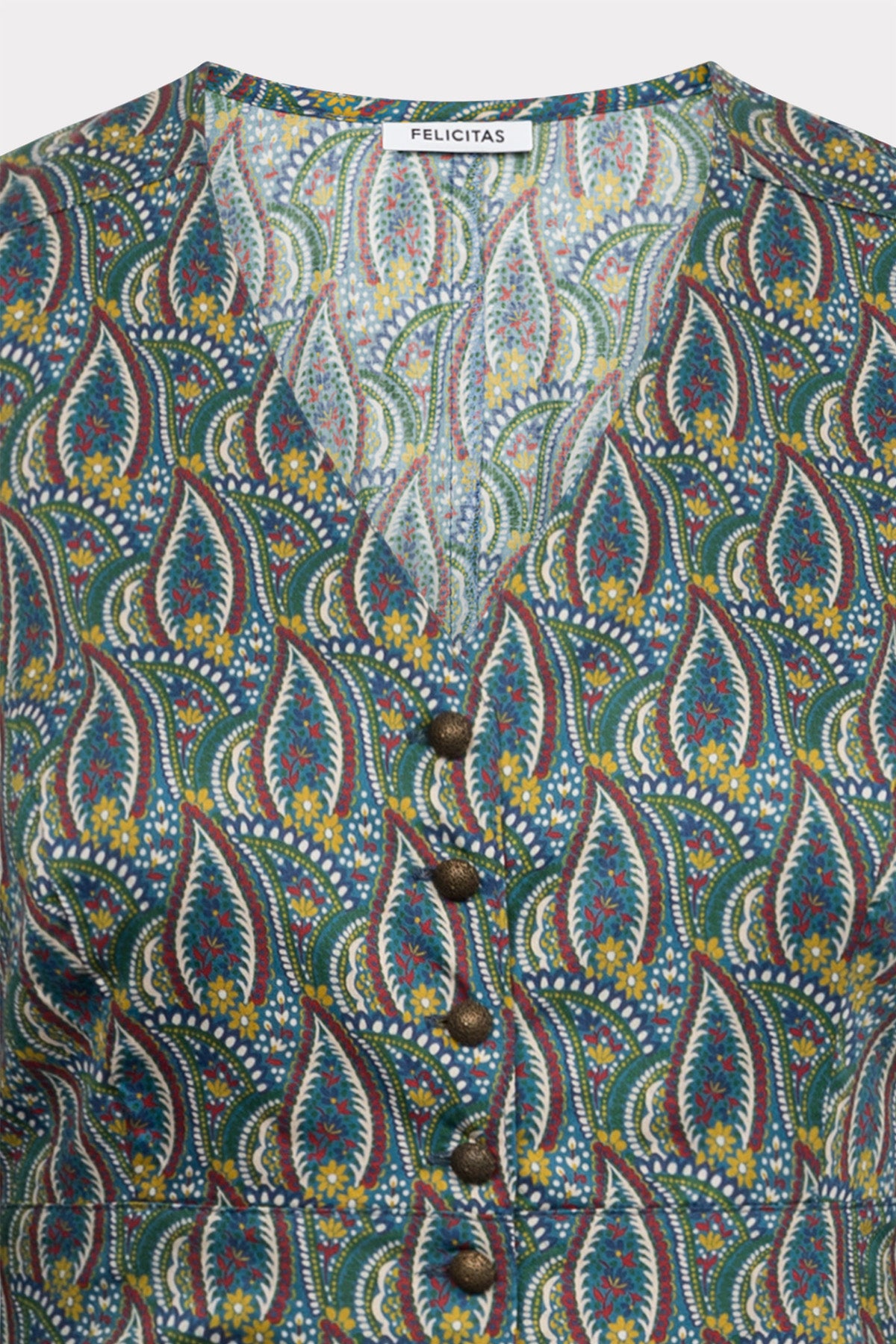 Damen Kleid Karlinda Baumwolle Saphir