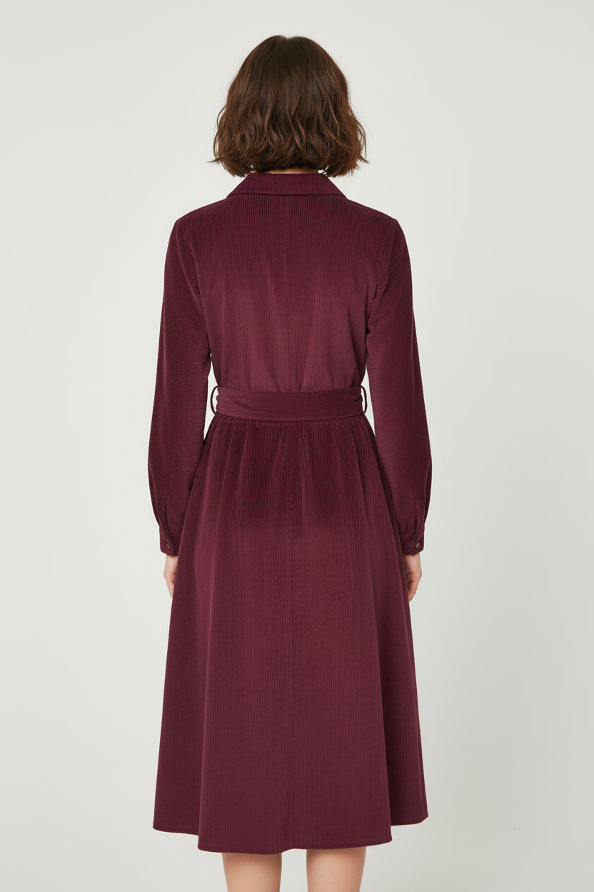 Damen Kleid Keile