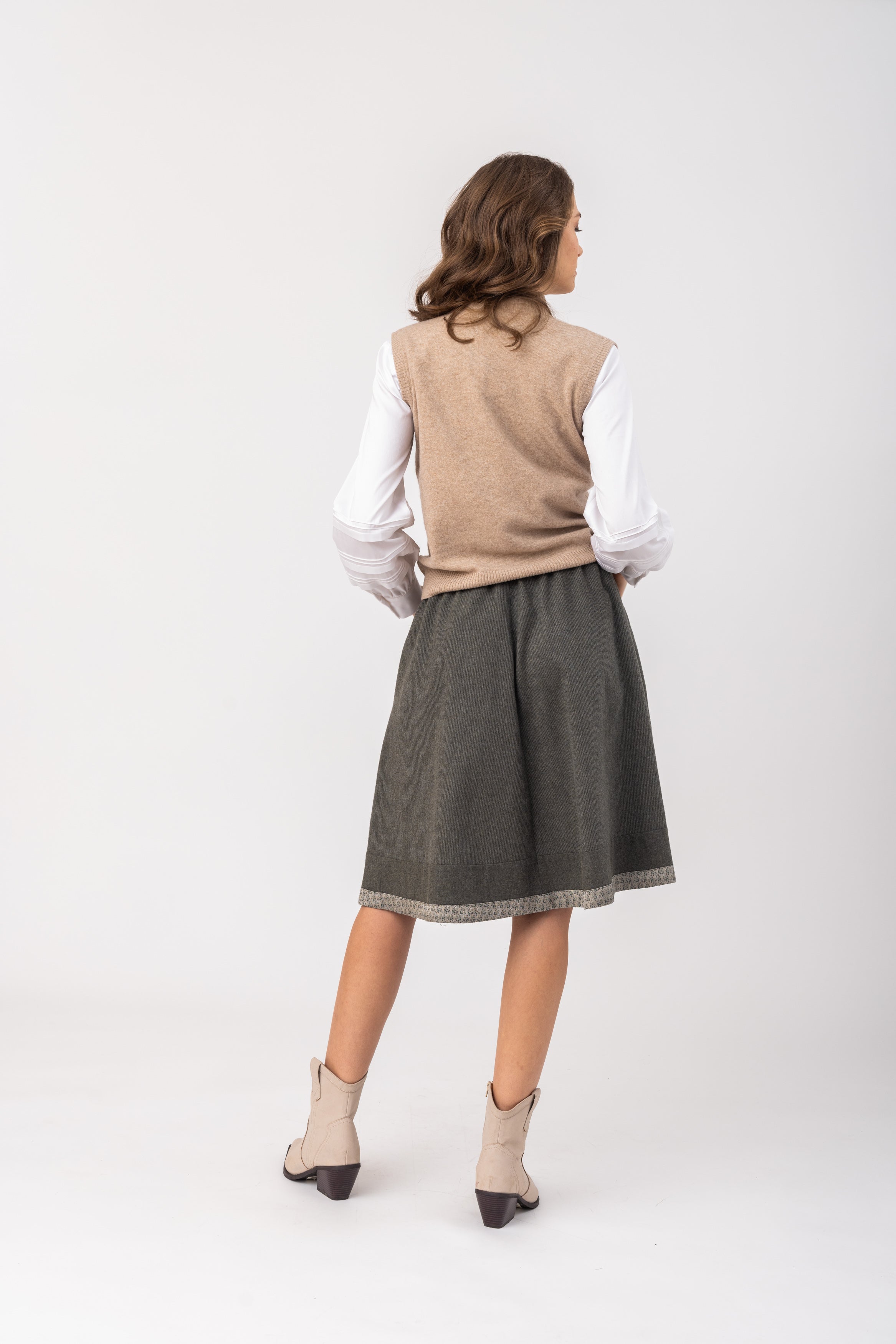 Damen Strick Pullunder Panja