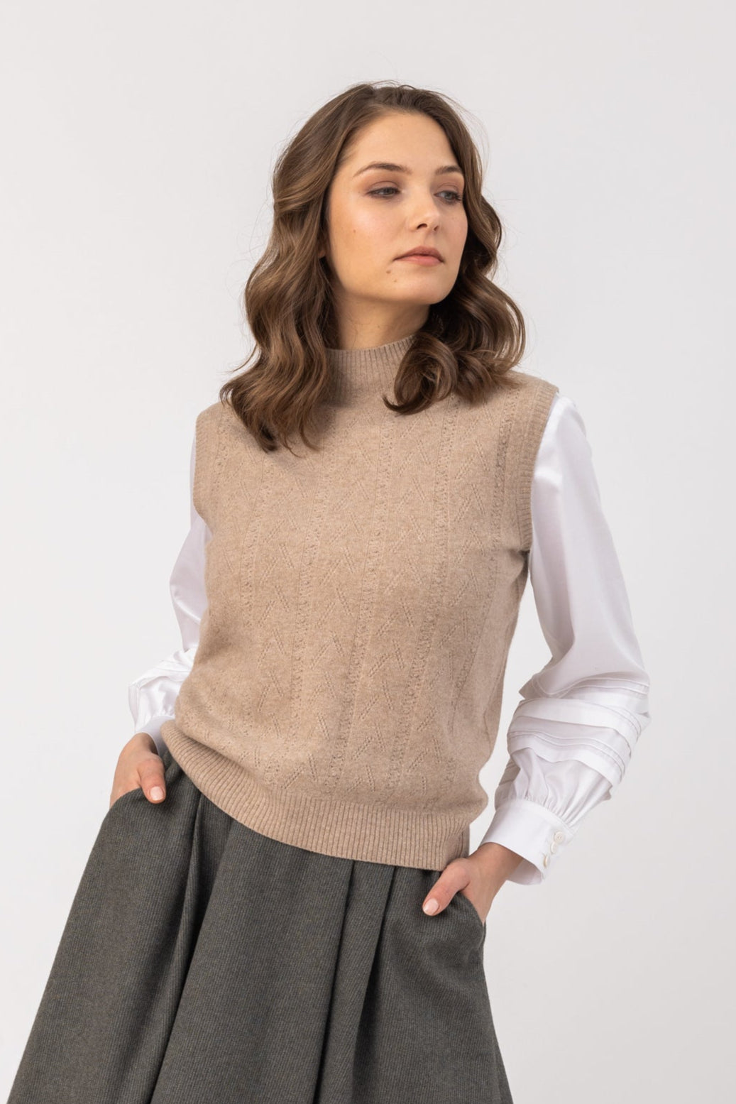 Women's Knit Vest Panja