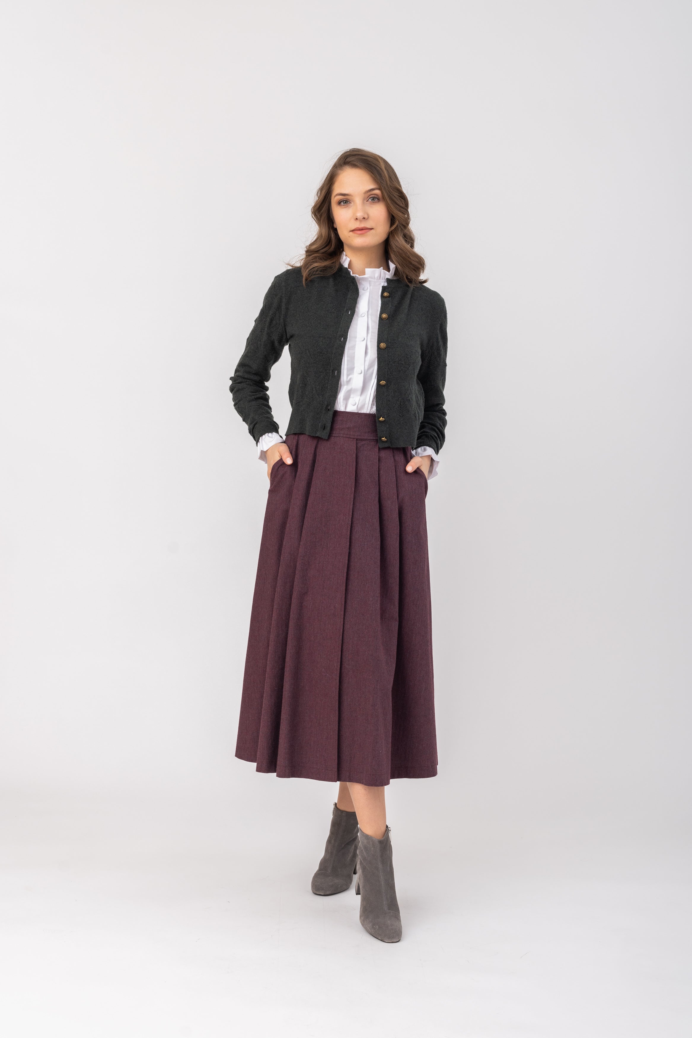 Damen Rock Rada Kirsche