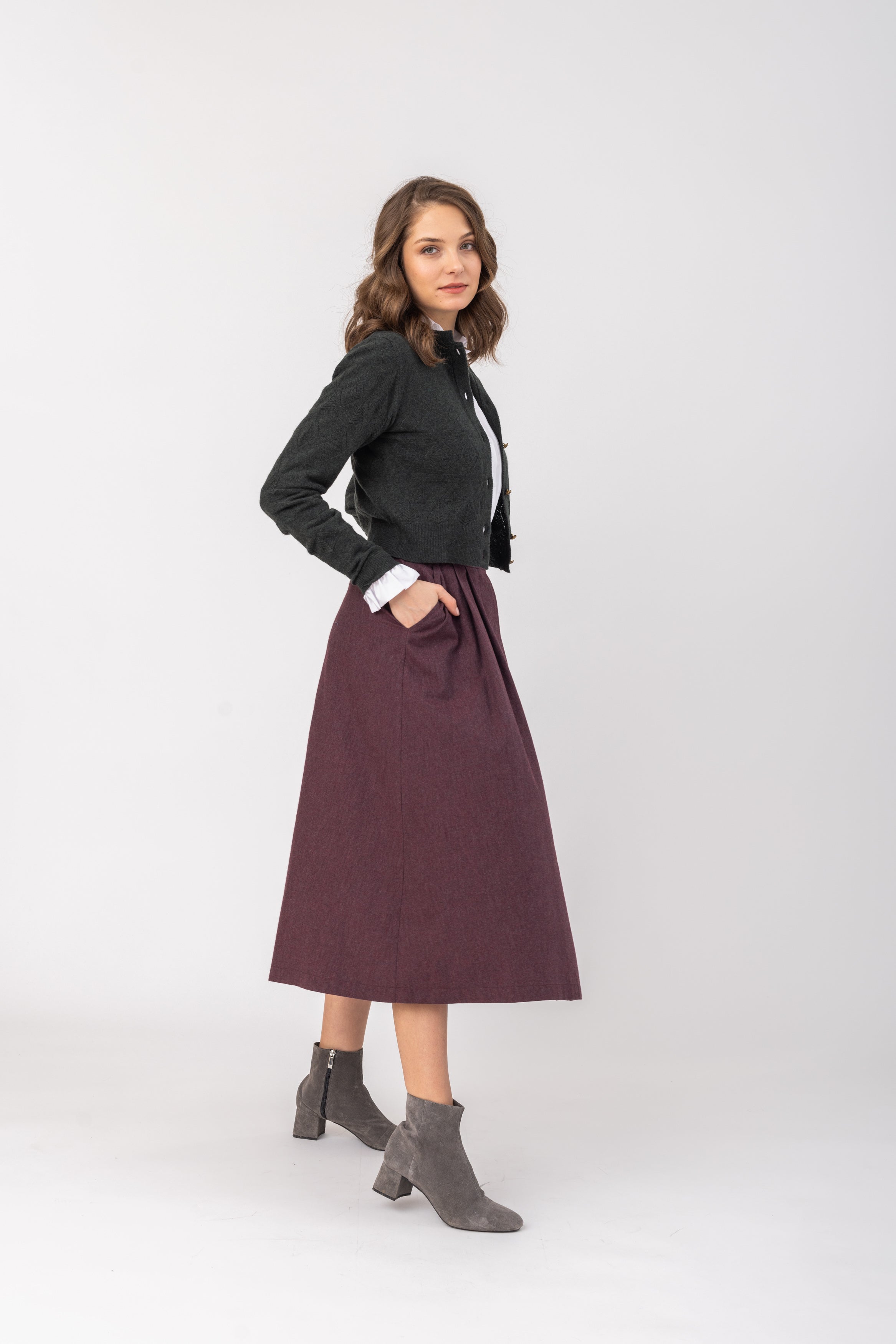 Women's Skirt Rada Cherry